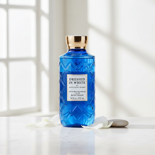 ДУШ ГЕЛ DRESSED IN WHITE 295 мл - премиум продуктова снимка
